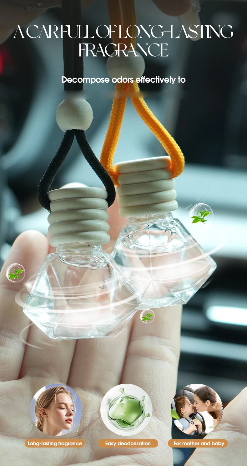 Tea Scented Hanging Car Air Freshener Set