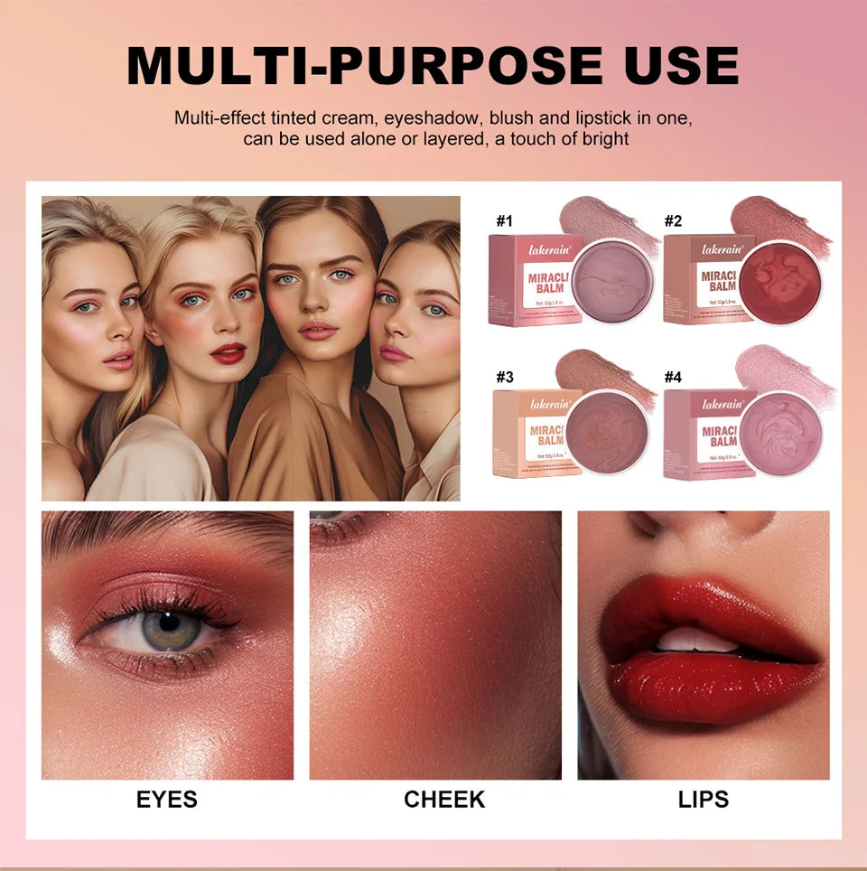 Multi-Purpose Cream Blush and Tint for Face and Lips - 11