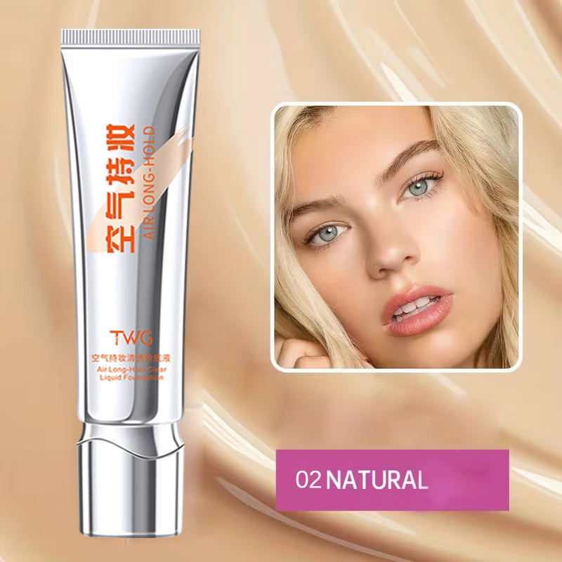 Waterproof Long-Lasting Liquid Foundation for Natural Coverage