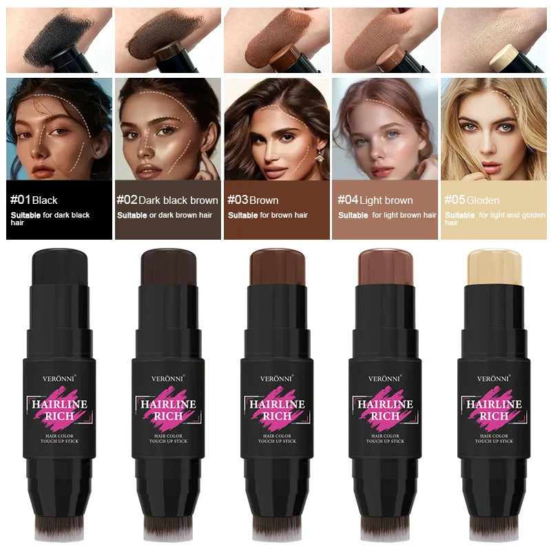 Waterproof Hairline Filling Powder Stick for Thinning Hair