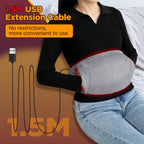 Electric Heating Waist Belt and Hand Warmer for Pain Relief