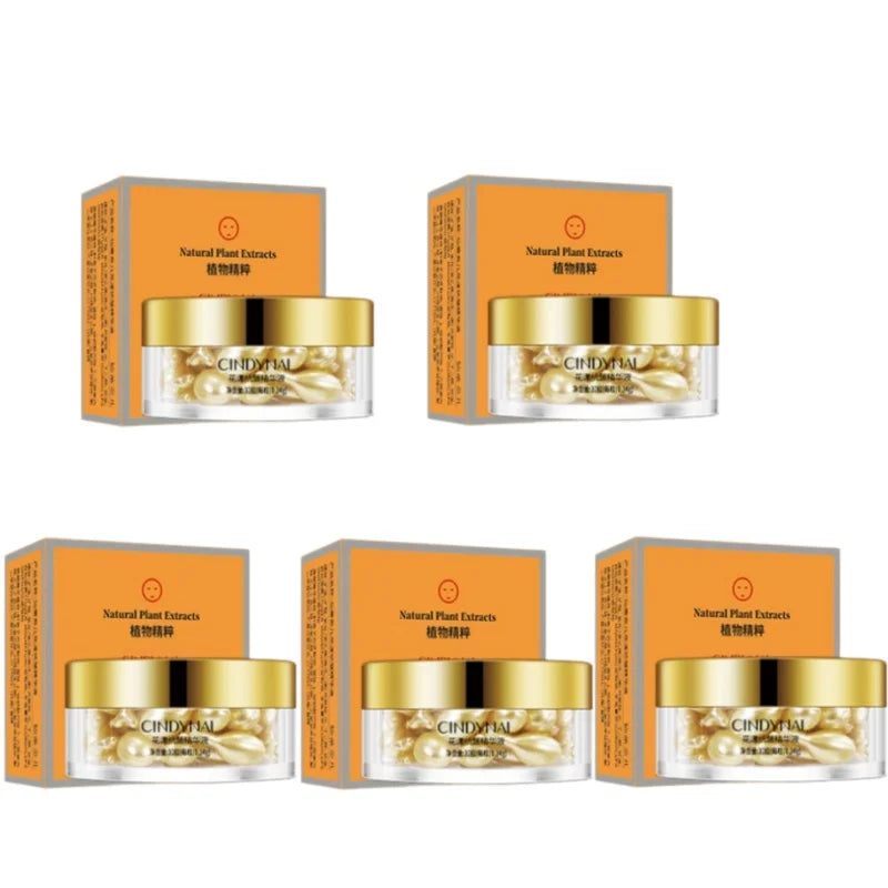 Vitamin E Facial Moisturizing Serum Capsules
