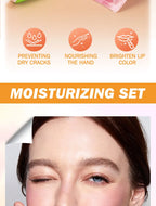 Moisturizing Hand Cream and Color Changing Lip Balm Set