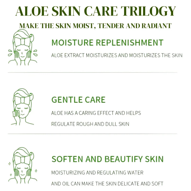 Soothing Aloe Vera Hydrating Face and Body Gel