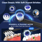 Professional Electric Toothbrush and Water Flosser Oral Care Kit