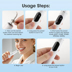 Ultrasonic Electric Teeth Cleaning Plaque Remover Kit