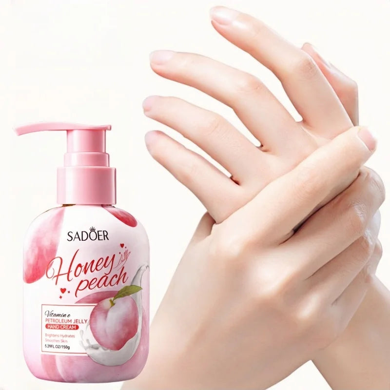 Honey Peach Vitamin E Moisturizing Hand Cream