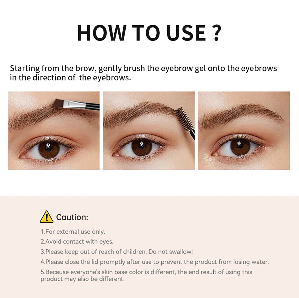 Waterproof Long-Lasting Brow Pomade Gel