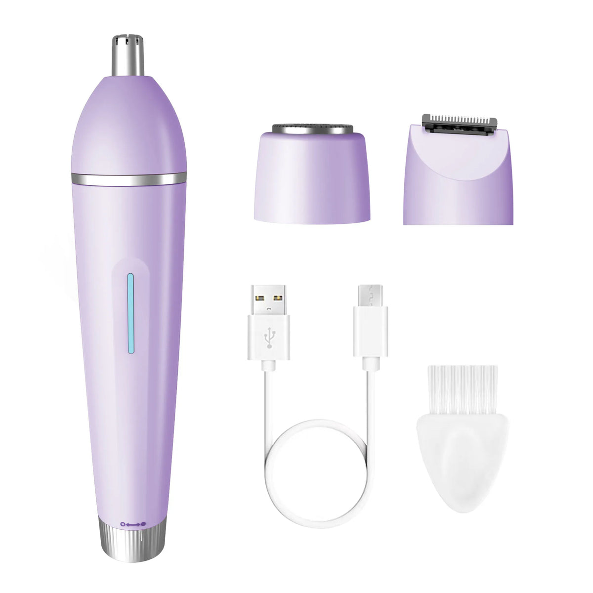 3-in-1 Waterproof Electric Shaver and Trimmer for Women