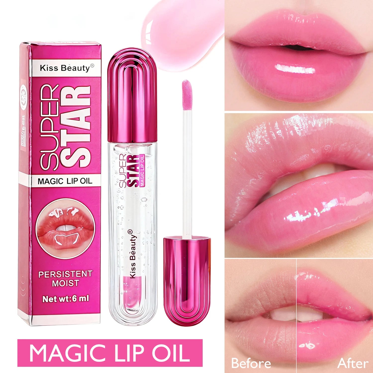 Color-Changing Magic Moisturizing Lip Oil - 1