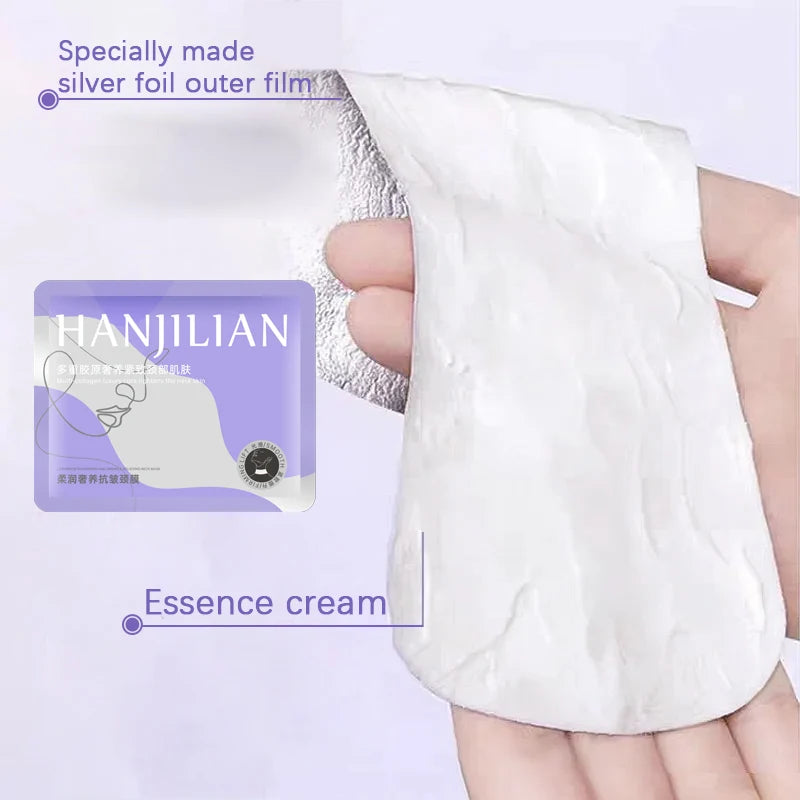 Hydrating Collagen Neck Firming Mask for Wrinkle Reduction