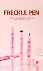 2-in-1 Waterproof Freckle Stamp and Eyeliner Pen