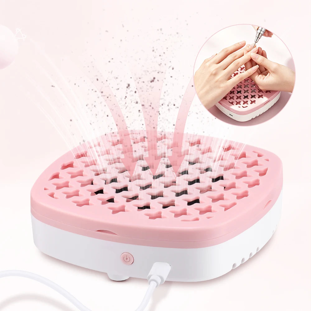 Compact Portable Nail Dust Collector for Manicures - 2