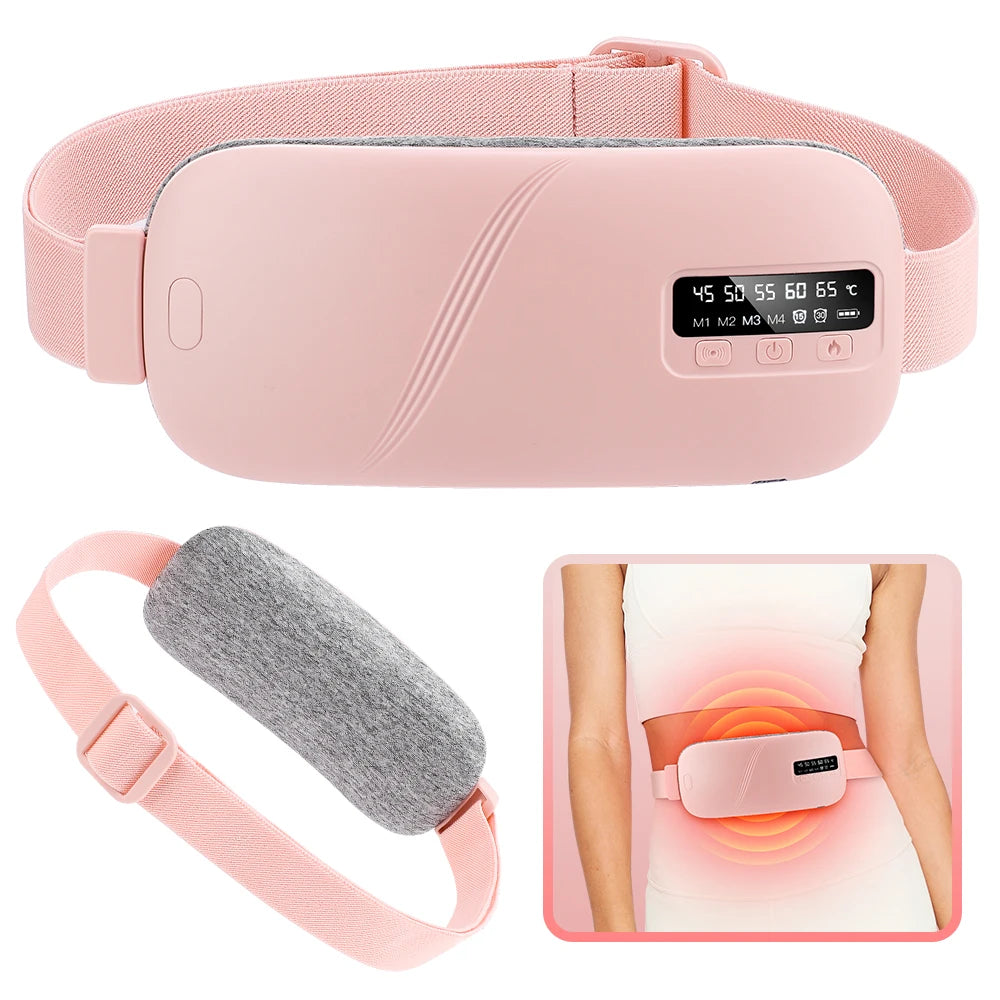 Portable Cordless Heating Pad for Menstrual Cramp Relief - 1