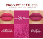 Waterproof Matte Liquid Lipstick Long-Lasting Lip Gloss