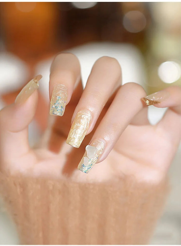 Pearl Shell Thread Gel Nail Polish for UV and LED Lamps - 15