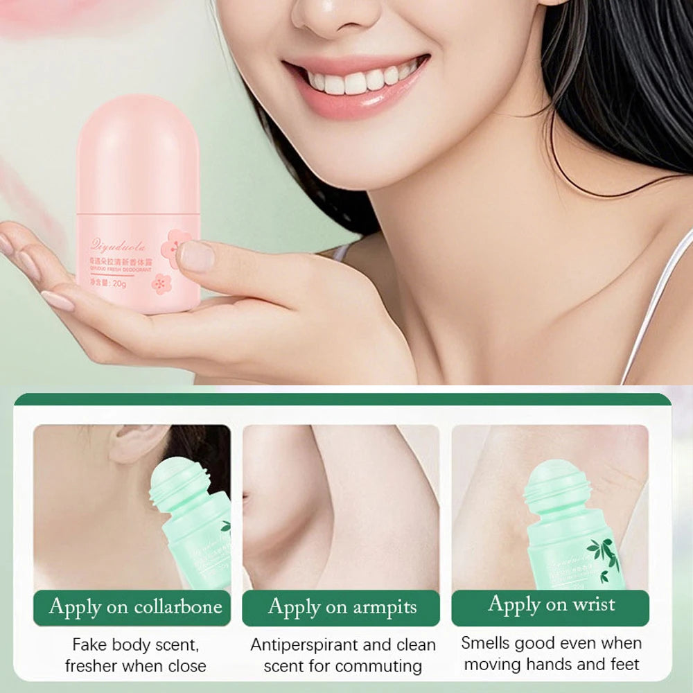 Sakura Scent Roll-On Deodorant for Long-Lasting Freshness - 6