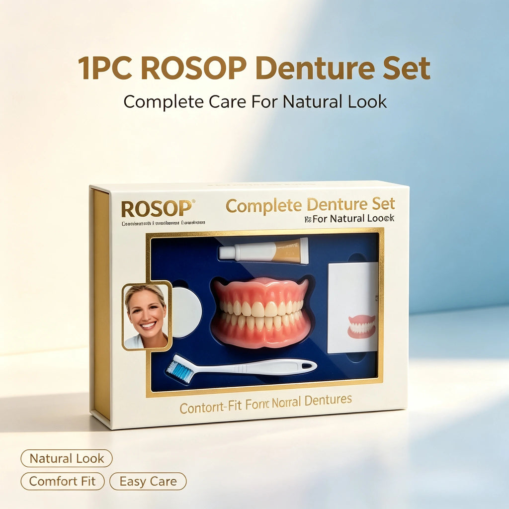 Cosmetic Temporary Denture Set for Natural Smile Makeover