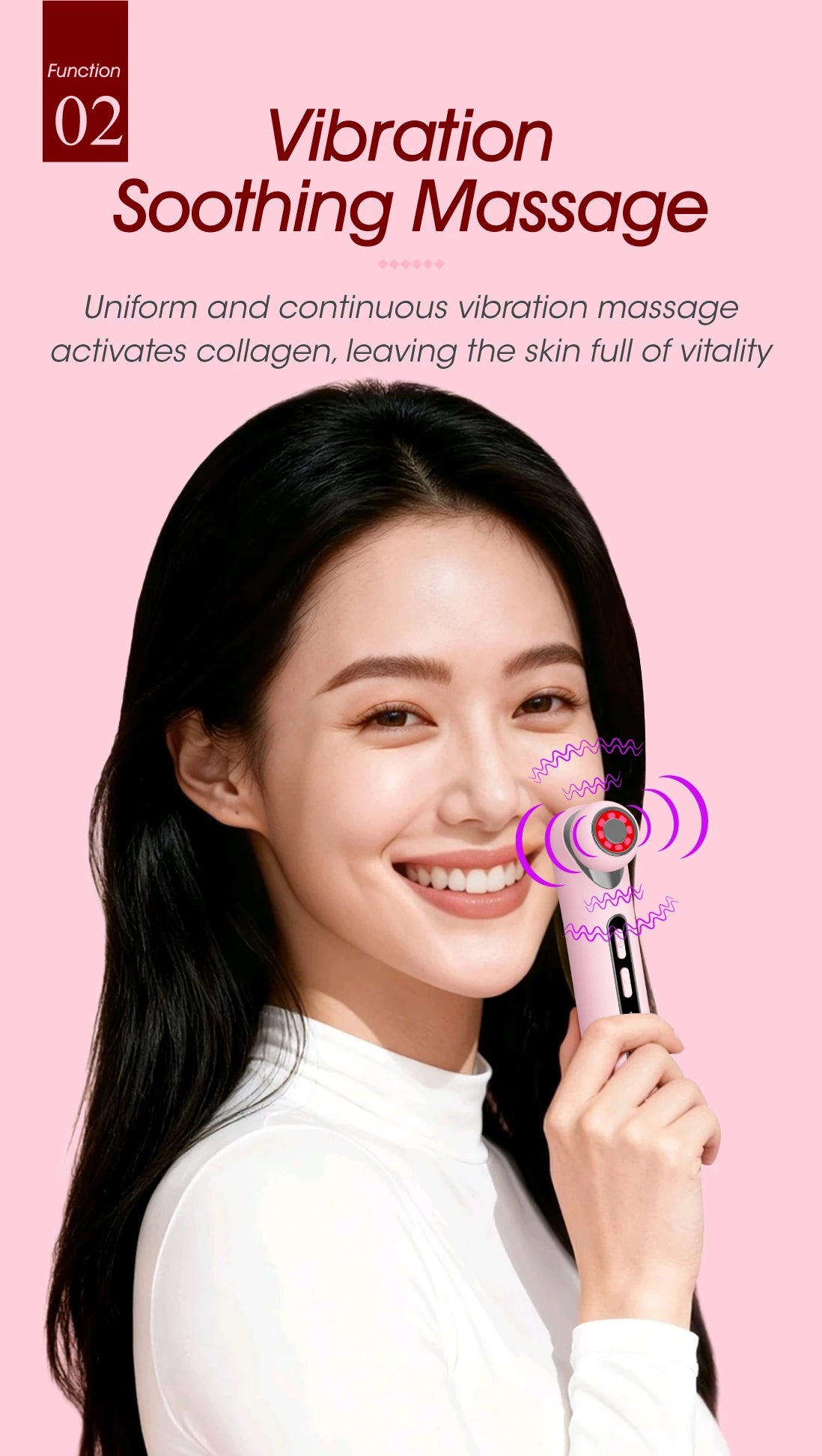 3-in-1 LED Photon Eye and Facial Rejuvenation Wand