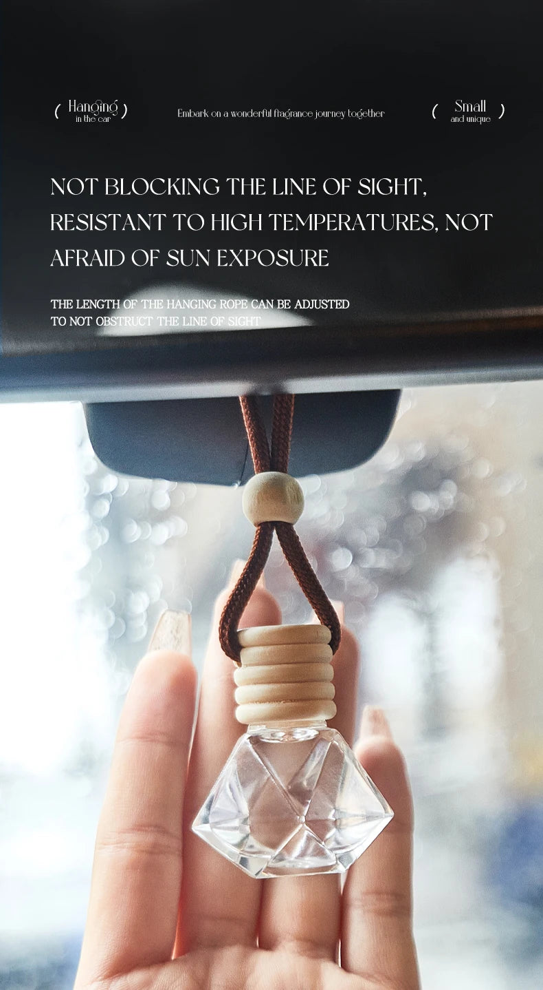 Hanging Fragrant Wooden Car Air Freshener