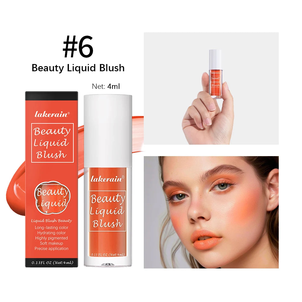 Long-Lasting Waterproof Liquid Blush