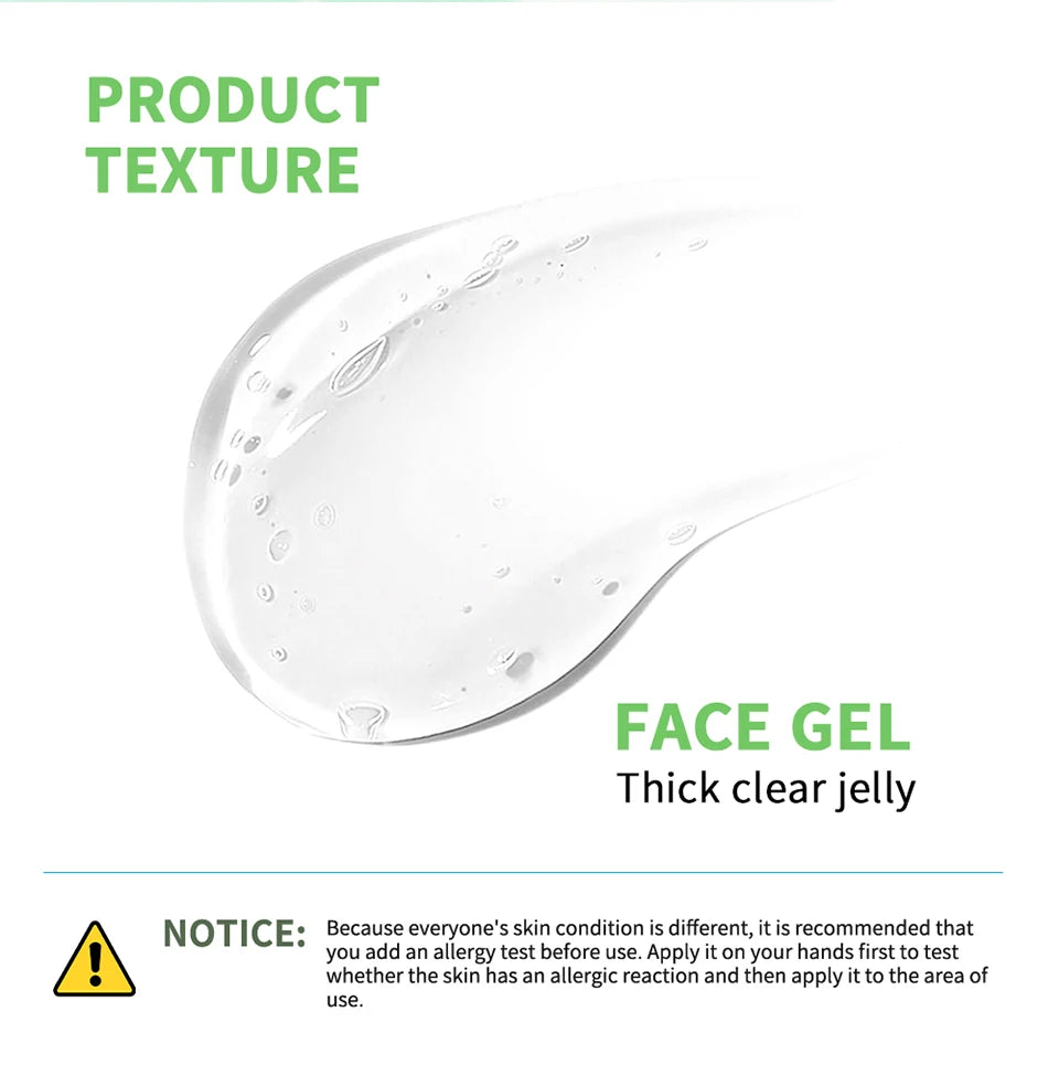 Soothing Aloe Vera Moisturizing Gel for Face and Skin - 15