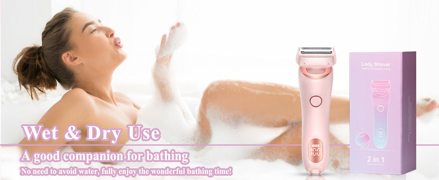 Painless Electric Hair Removal Shaver for Women - 11