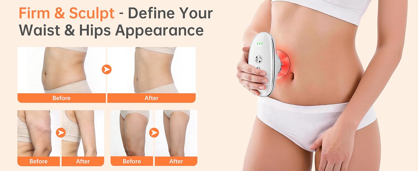 3-in-1 Handheld Body Sculpting and Skin Tightening Massager - 14